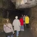 The tour group heads through the caves, Kilkee to Galway, Connacht, Ireland - 23rd September 2007