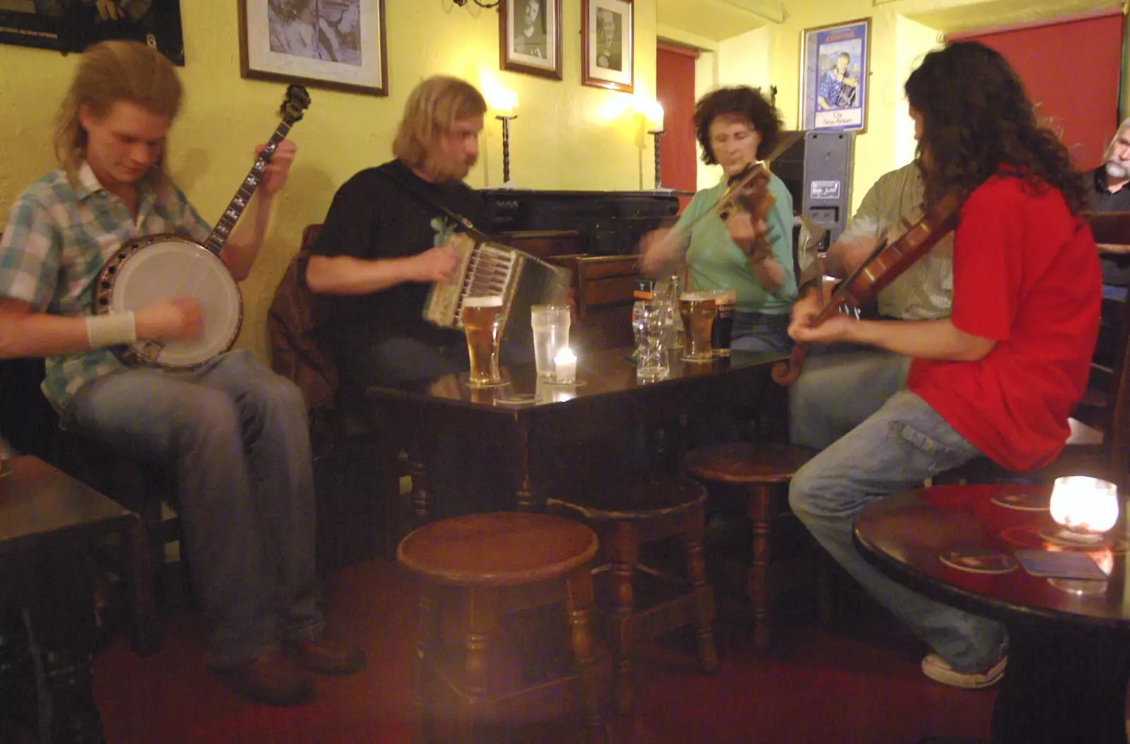 More trad action, from Kilkee to Galway, Connacht, Ireland - 23rd September 2007