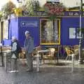 Outside a blue and yellow bar on Cross Street, Kilkee to Galway, Connacht, Ireland - 23rd September 2007