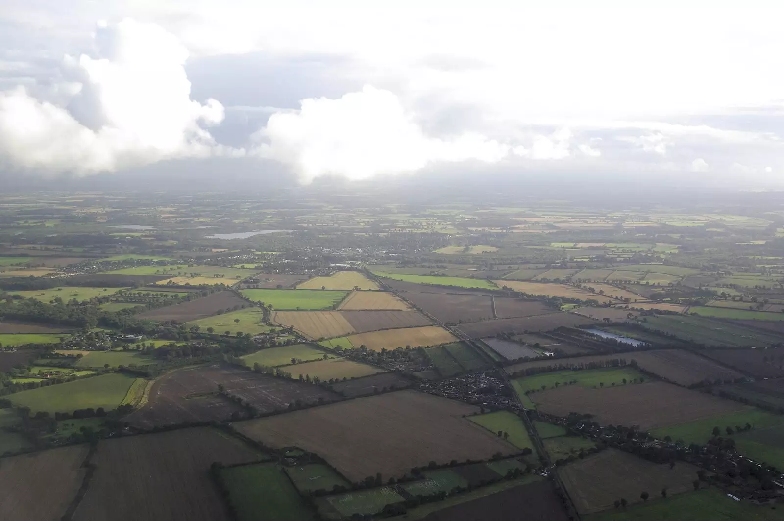 The fields of Norfolk, from Blackrock and Dublin, Ireland - 24th September 2007