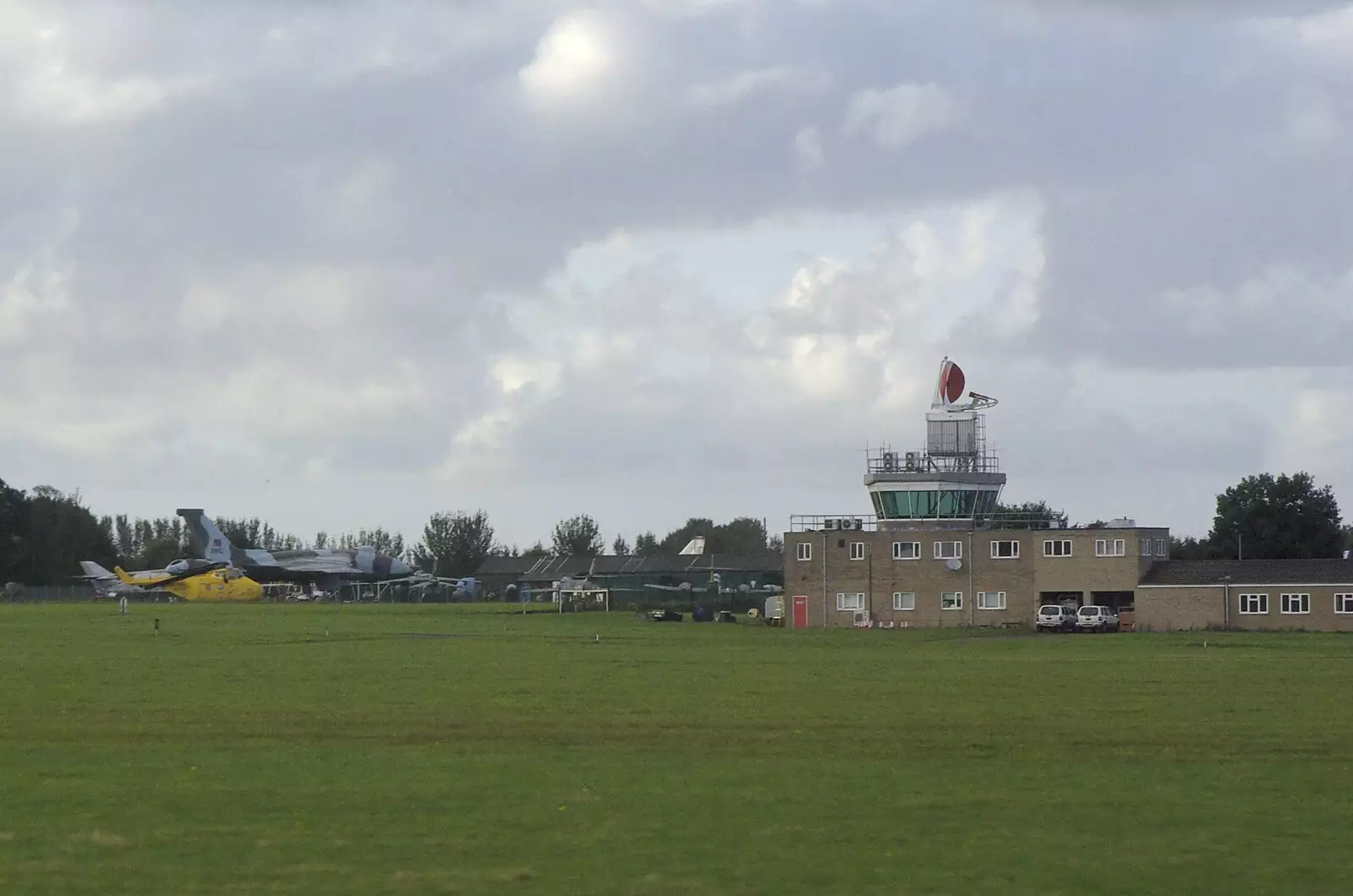 Norwich Airport and its old control tower, from Blackrock and Dublin, Ireland - 24th September 2007