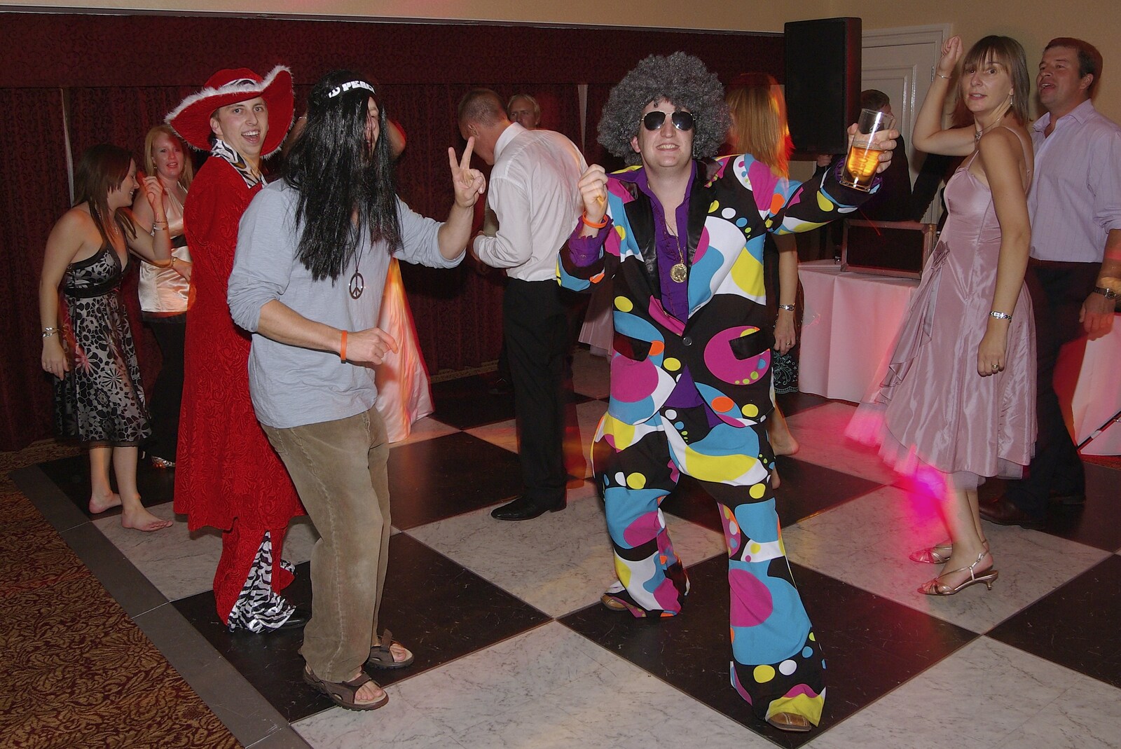 Matt's Wedding Reception, and a BSCC Presentation, Brome, Solihull and Stratford upon Avon - 6th October 2007: That 70's crowd again