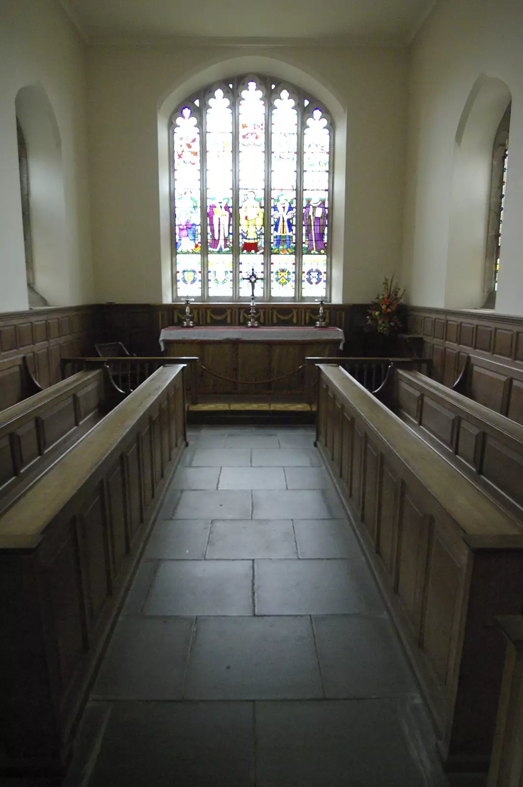 The new chapel in the church, from A BSCC Presentation, and Matt's Wedding Reception, Solihull - 6th October 2007