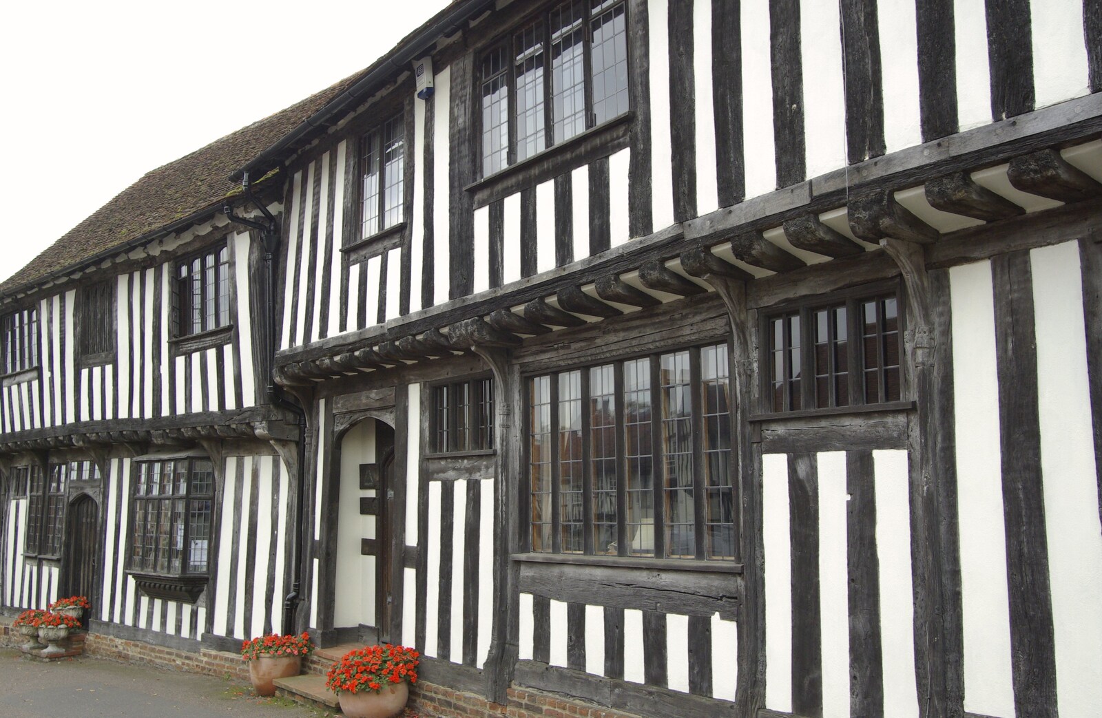 A Road Trip in an MX-5, and Athlete at the UEA, Lavenham and Norwich - 14th October 2007: Timber-framed building in Lavenham