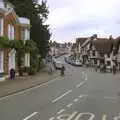 The main street through Lavenham, A Road Trip in an MX-5, and Athlete at the UEA, Lavenham and Norwich - 14th October 2007