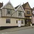 A slightly crooked house, A Road Trip in an MX-5, and Athlete at the UEA, Lavenham and Norwich - 14th October 2007