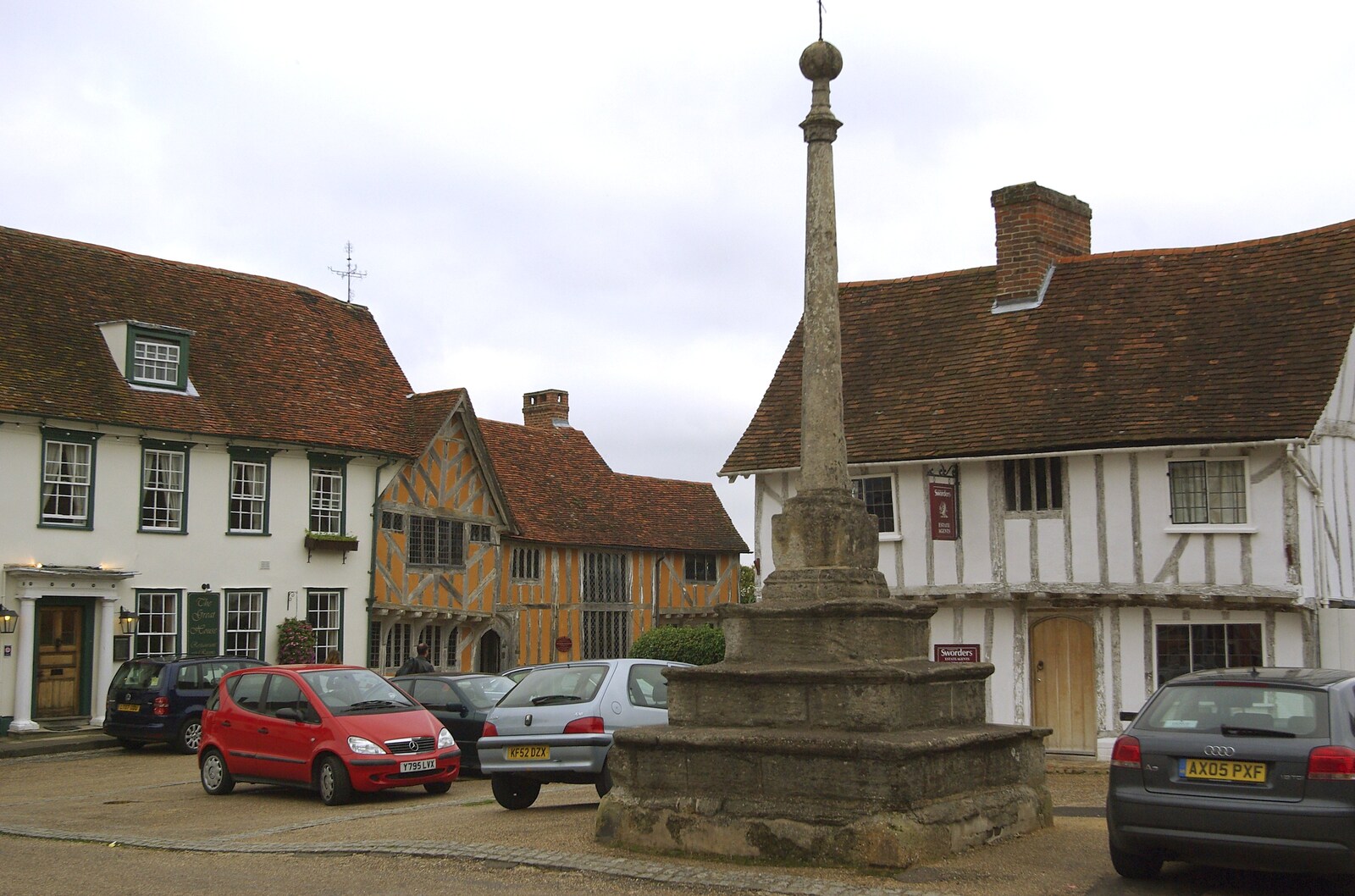 The Market Cross, Lavenham from A Road Trip in an MX-5, and Athlete at the UEA, Lavenham and Norwich - 14th October 2007