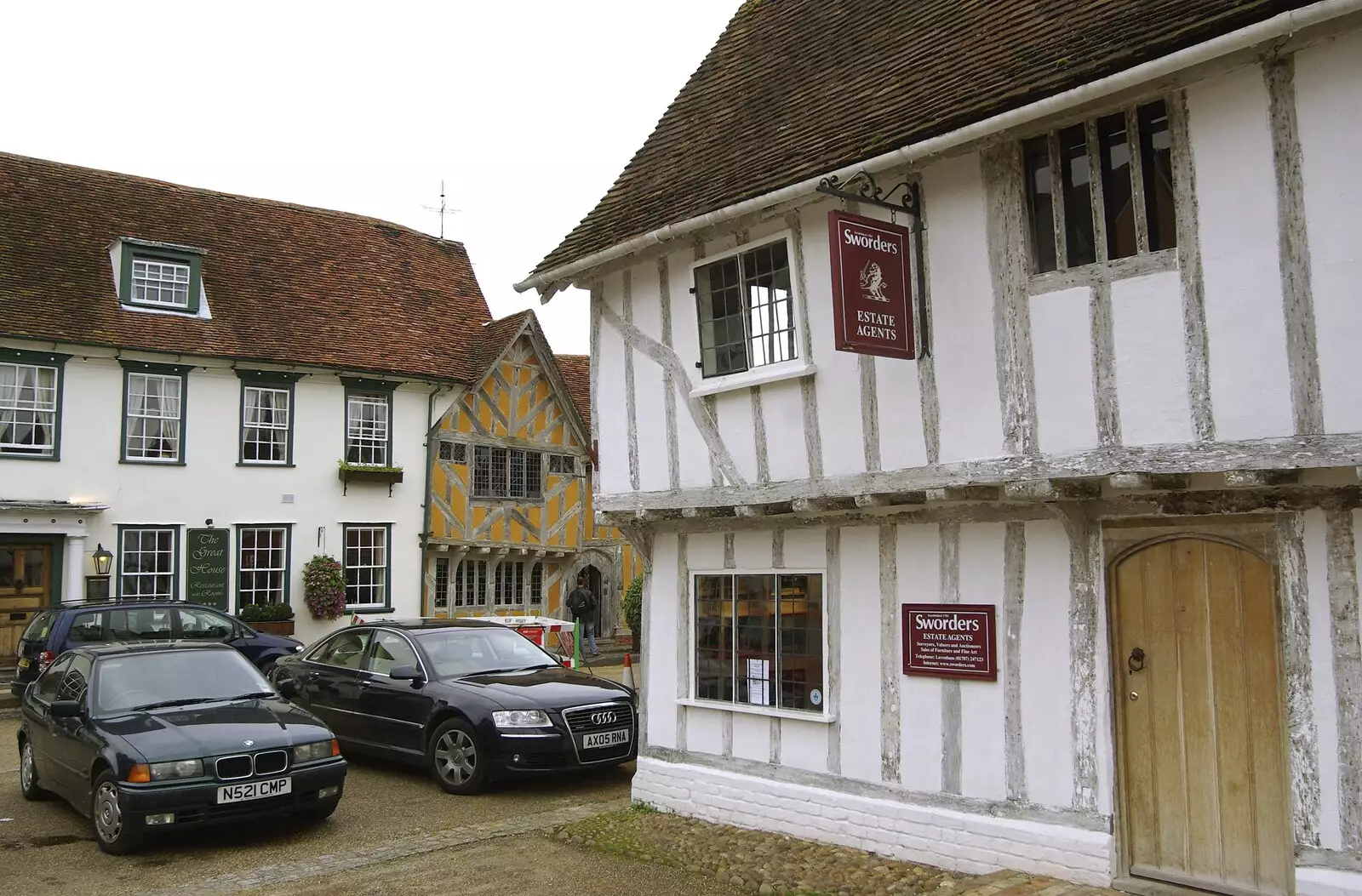 Sworder's Estate Agents, from A Road Trip in an MX-5, and Athlete at the UEA, Lavenham and Norwich - 14th October 2007