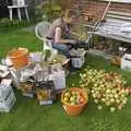 Isobel works on packing apples, Coldham's Traffic Light Destruction, and a Trip to the Pier, Cambridge and Southwold - 21st October 2007