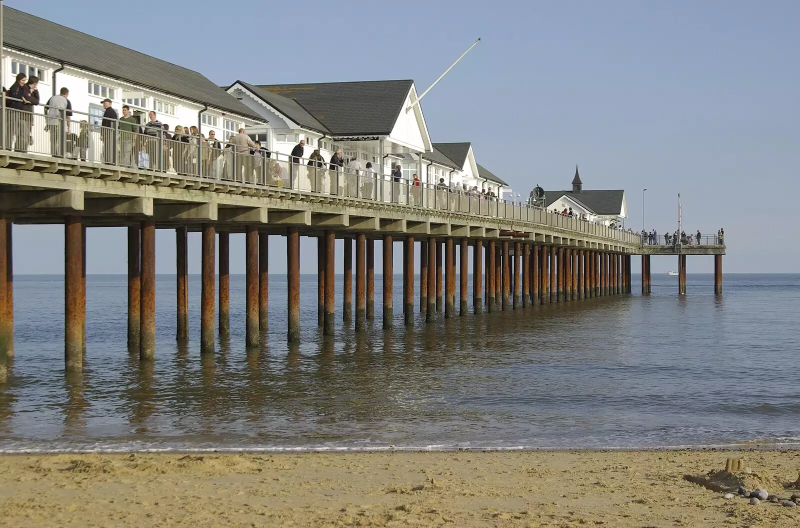 Southwold Pier, from Coldham's Traffic Light Destruction, and a Trip to the Pier, Cambridge and Southwold - 21st October 2007