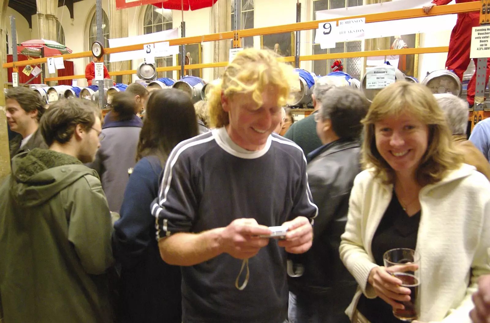 Wavy and Martina, from The Brome Swan at the 30th Norwich Beer Festival, Norfolk - 24th October 2007