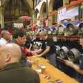 The barrels on stillage, The Brome Swan at the 30th Norwich Beer Festival, Norfolk - 24th October 2007