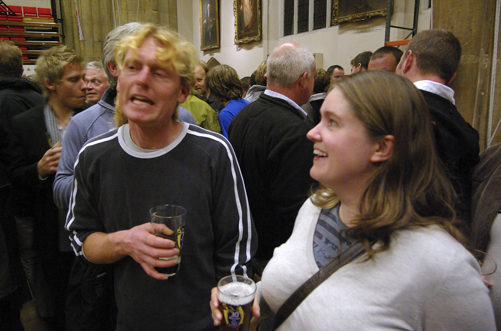 The 30th Norwich Beer Festival, St. Andrew's Hall, Norfolk - 24th October 2007: Wavy and Isobel