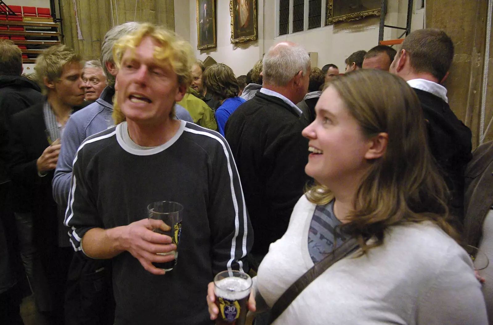 Wavy and Isobel, from The Brome Swan at the 30th Norwich Beer Festival, Norfolk - 24th October 2007