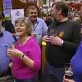 Benny, Gloria, Alan, Gerry and Carol, The Brome Swan at the 30th Norwich Beer Festival, Norfolk - 24th October 2007