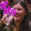 Rachel has her glass pimped out with balloons