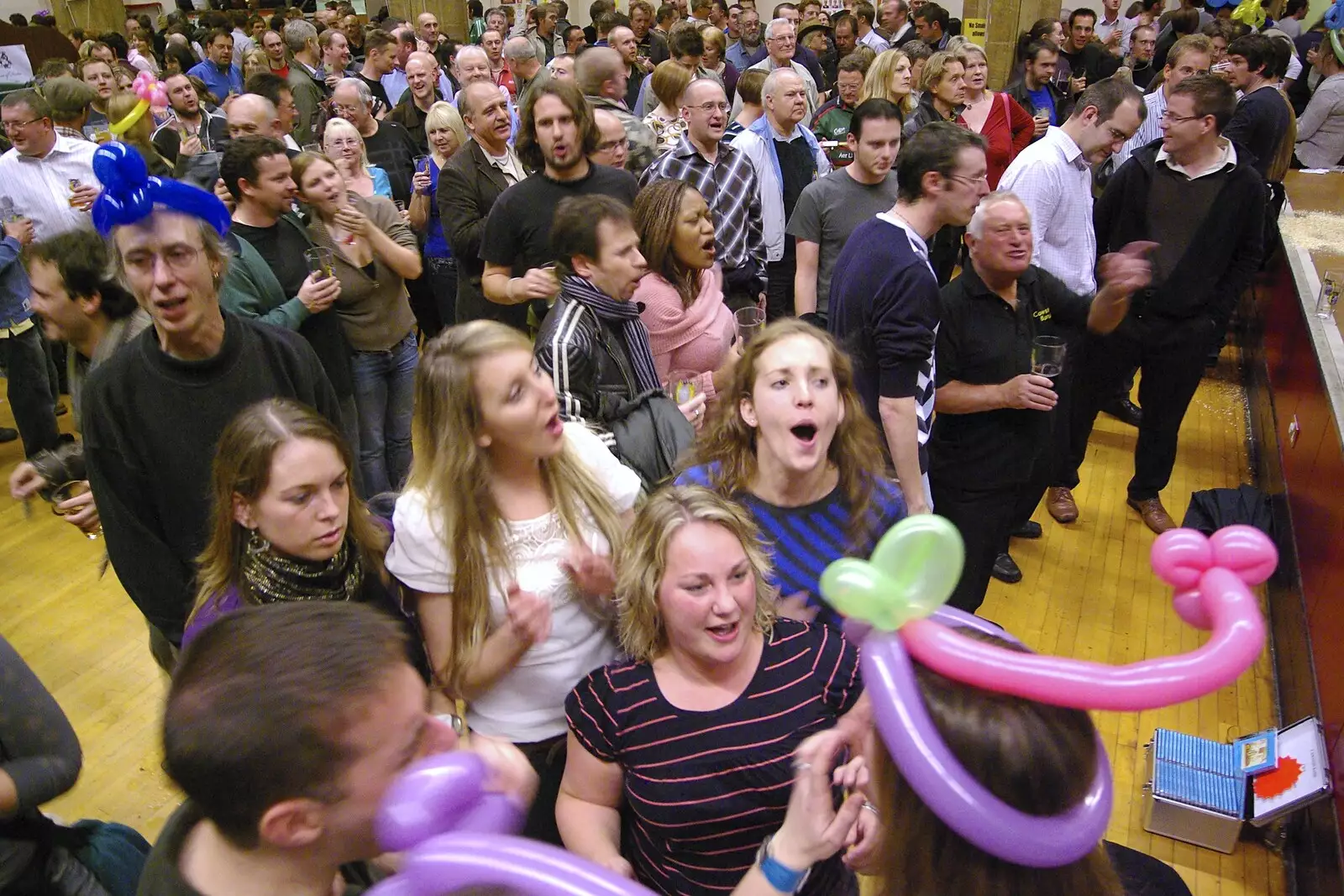 Crowd scenes, from The Brome Swan at the 30th Norwich Beer Festival, Norfolk - 24th October 2007