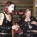 Mary signs a poster, Hell Mary and Vampires Rock, Broadway Theatre, Peterborough - 26th October 2007