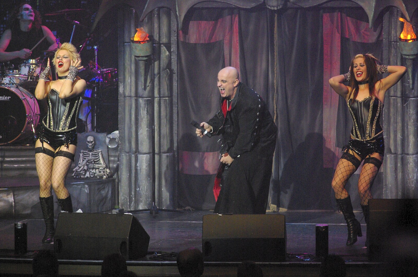Baron von Rockula makes an appearance from Hell Mary and Vampires Rock, Broadway Theatre, Peterborough - 26th October 2007