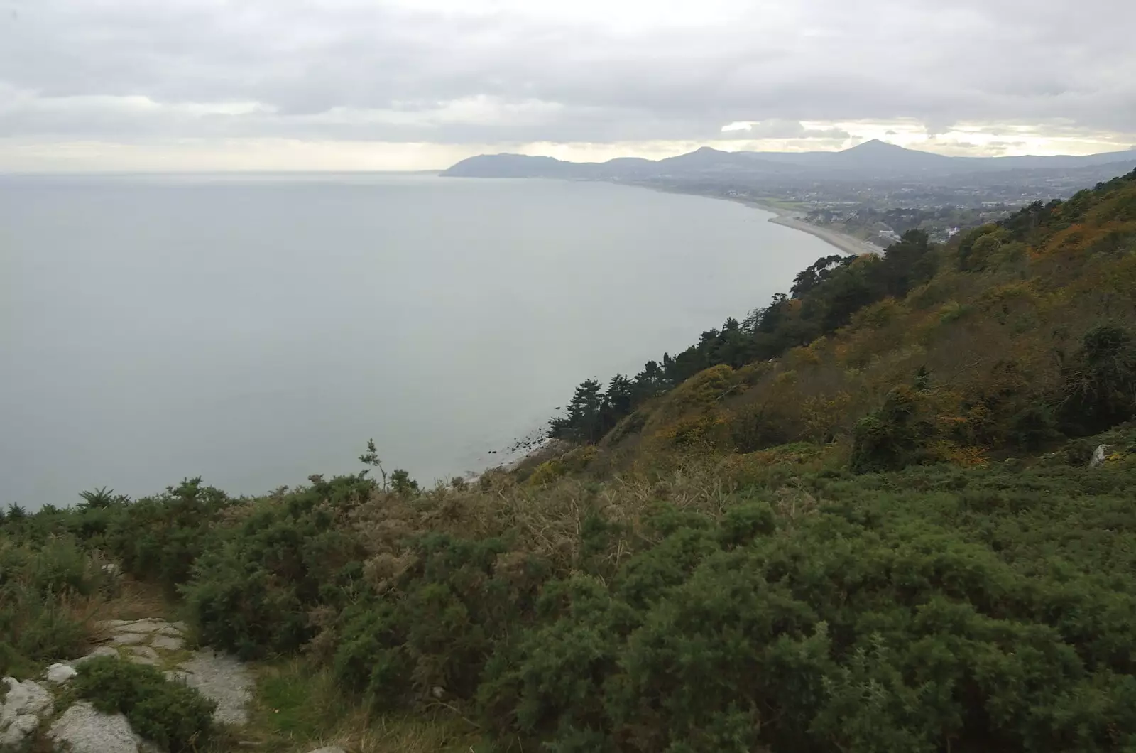 The view from Killiney Point, from Apple Pressing, and Isobel's 30th in Blackrock, Dublin, Ireland - 2nd November 2007