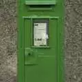 A British post box painted green for independence, Apple Pressing, and Isobel's 30th in Blackrock, Dublin, Ireland - 2nd November 2007