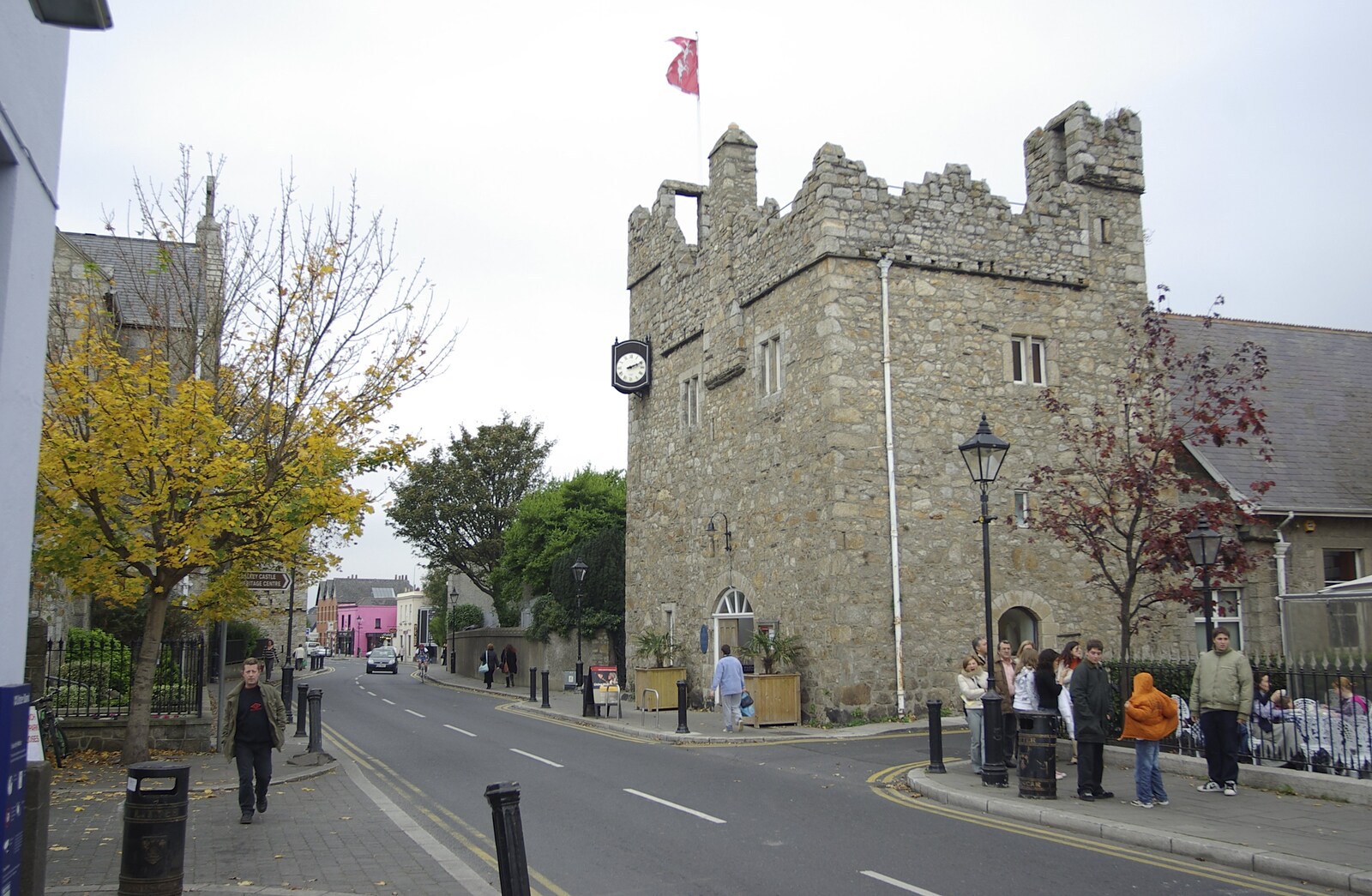 Dalkey castle keep from Apple Pressing, and Isobel's 30th in Blackrock, Dublin, Ireland - 2nd November 2007
