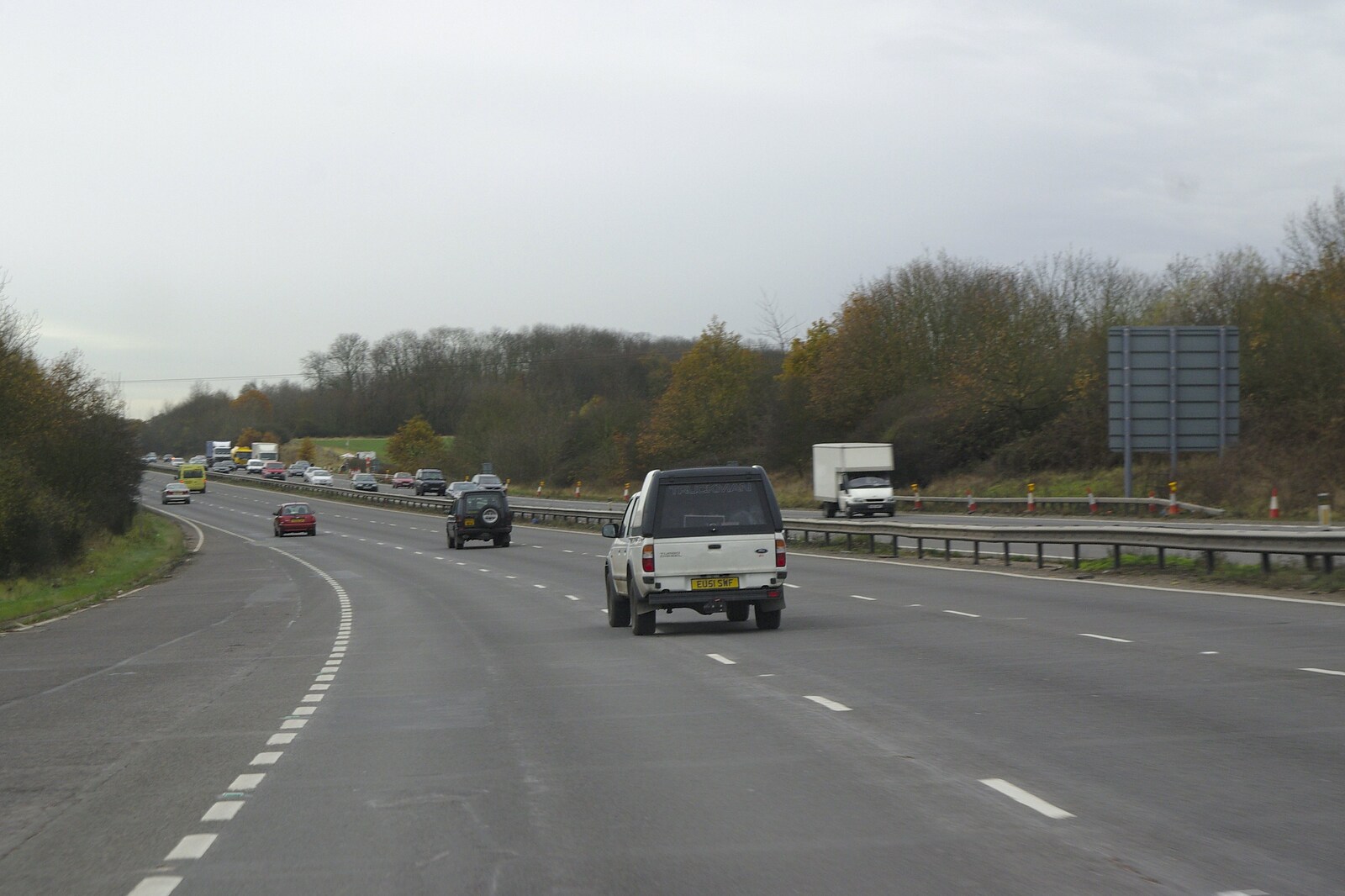 The BBs On Tour, Gatwick Copthorne, West Sussex - 24th November 2007: On the M25