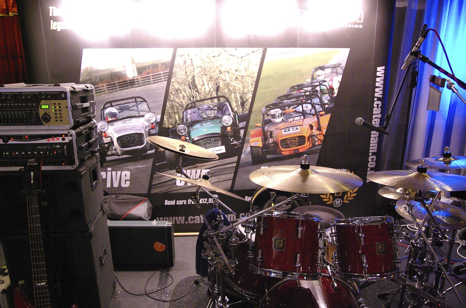 Henry's kit from The BBs On Tour, Gatwick Copthorne, West Sussex - 24th November 2007