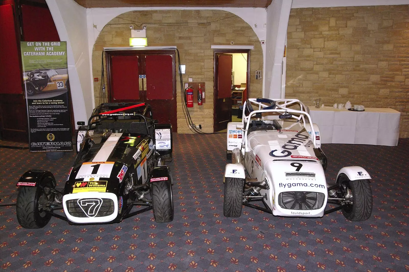 More Caterham Sevens, from The BBs On Tour, Gatwick Copthorne, West Sussex - 24th November 2007