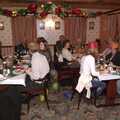 The BSCC in the pub restaurant, The BSCC Christmas Dinner, Swan Inn, Brome, Suffolk - 8th December 2007