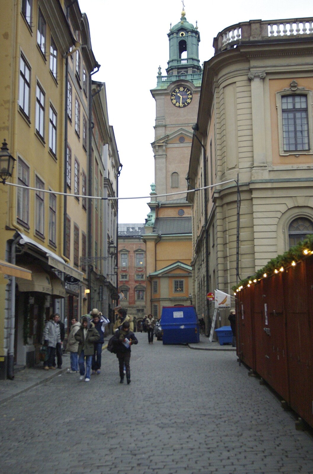 An alley in Gamla Stan, Stockholm from Gamla Stan, Stockholm, Sweden - 15th December 2007
