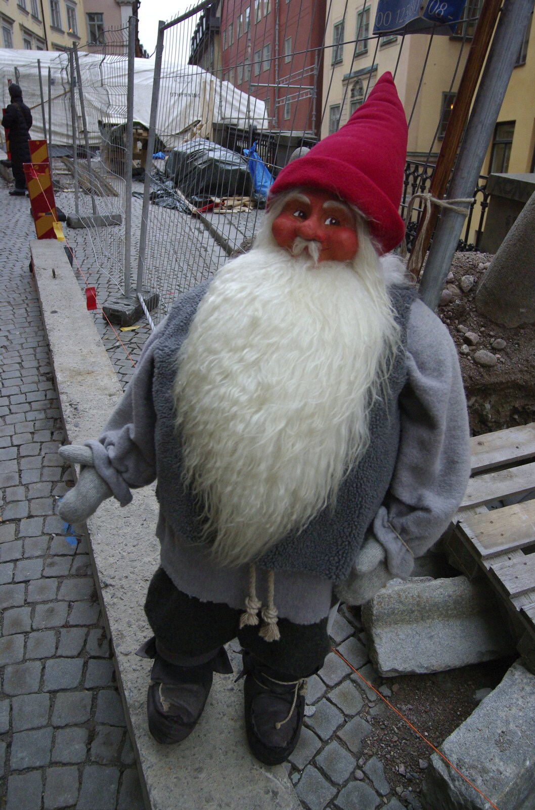 A random Christmas gnome from Gamla Stan, Stockholm, Sweden - 15th December 2007