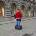 A Santa on a Segway, Gamla Stan, Stockholm, Sweden - 15th December 2007