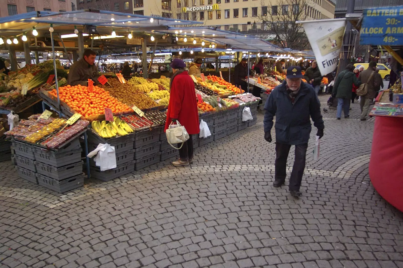 Bright orange fruits, from Gamla Stan, Stockholm, Sweden - 15th December 2007