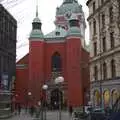 A bright red church, Gamla Stan, Stockholm, Sweden - 15th December 2007