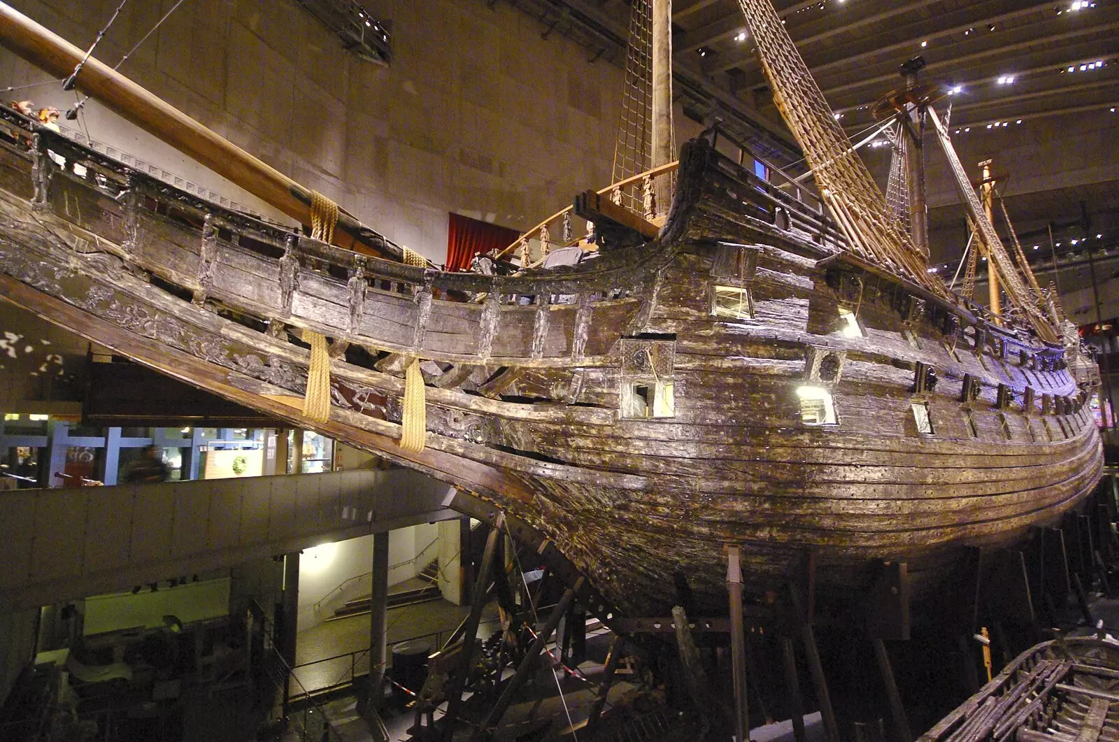 The famous Royal Ship Wasa, from Gamla Stan, Stockholm, Sweden - 15th December 2007