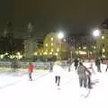 A temporary ice-rink at the Christmas market, Gamla Stan, Stockholm, Sweden - 15th December 2007