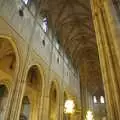 The cathedral's nave, Gamla Uppsala, Uppsala County, Sweden - 16th December 2007