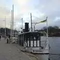 Boats on the quayside, A Few Hours in Skansen, Stockholm, Sweden - 17th December 2007