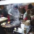 Traditional Christmas food in a huge smoking pan, A Few Hours in Skansen, Stockholm, Sweden - 17th December 2007