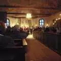 Festive singing in a candle-lit 18th Century church, A Few Hours in Skansen, Stockholm, Sweden - 17th December 2007