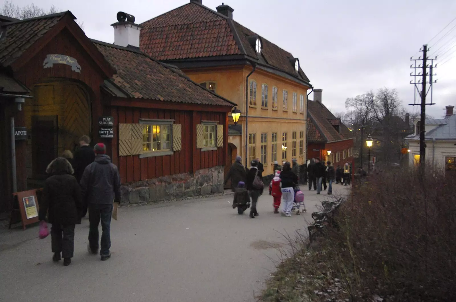 More Skansen buildings, from A Few Hours in Skansen, Stockholm, Sweden - 17th December 2007