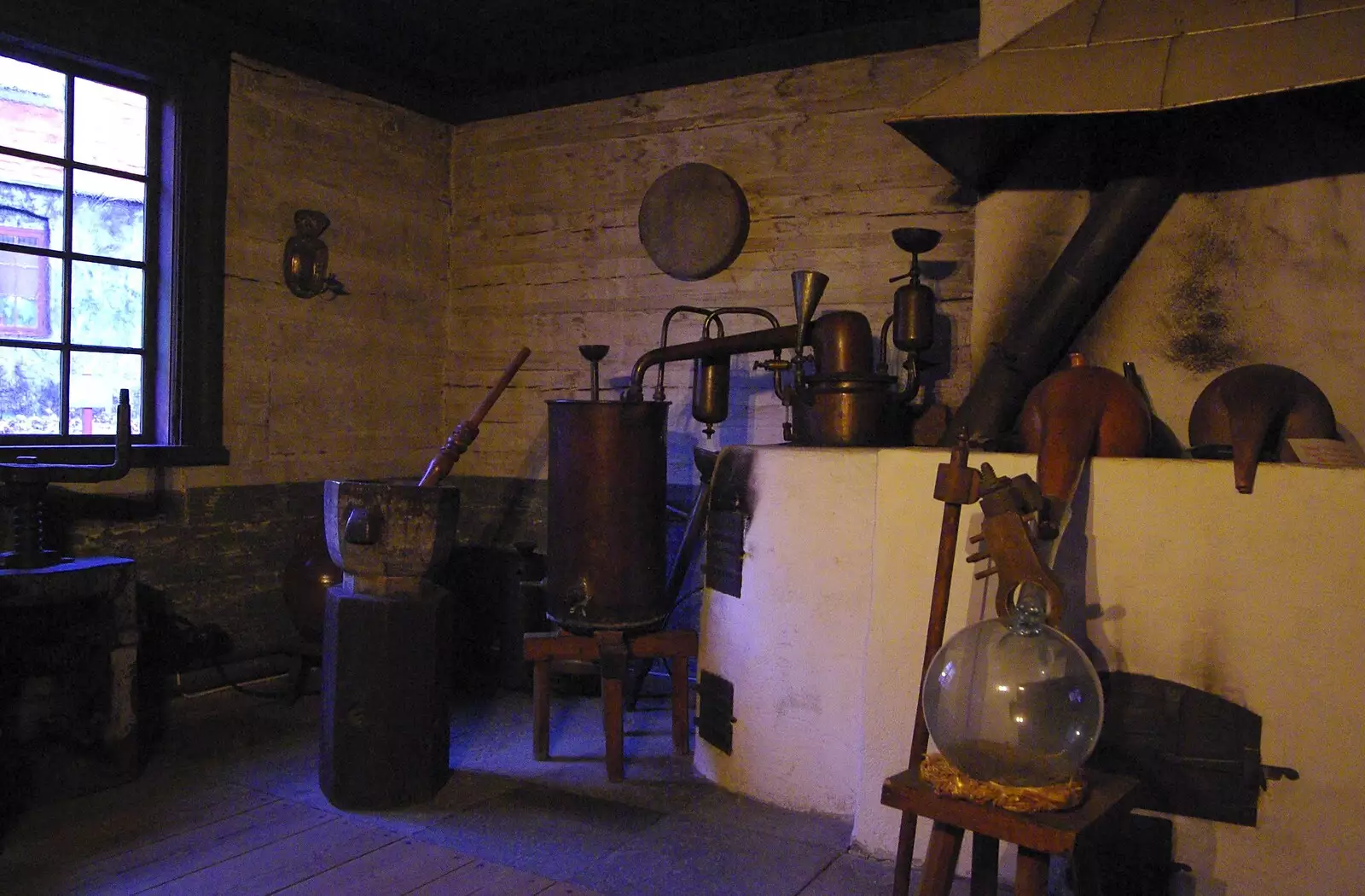 A Skansen apothecary shop, from A Few Hours in Skansen, Stockholm, Sweden - 17th December 2007