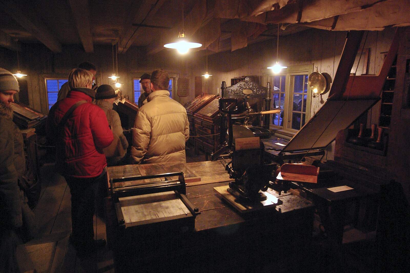 In a printing workshop from A Few Hours in Skansen, Stockholm, Sweden - 17th December 2007