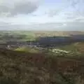 The town of Chagford viewed from Meldon Hill, Matt's Allotment and Meldon Hill, Chagford, Devon - 26th December 2007