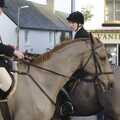 A nice horse on The Square, A Boxing Day Hunt, Chagford, Devon - 26th December 2007