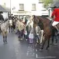 The scene in the square, A Boxing Day Hunt, Chagford, Devon - 26th December 2007