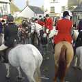 Horses' arses, A Boxing Day Hunt, Chagford, Devon - 26th December 2007