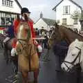 A load of horses outside the Spar, A Boxing Day Hunt, Chagford, Devon - 26th December 2007