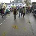 The square is covered in horse poo, A Boxing Day Hunt, Chagford, Devon - 26th December 2007